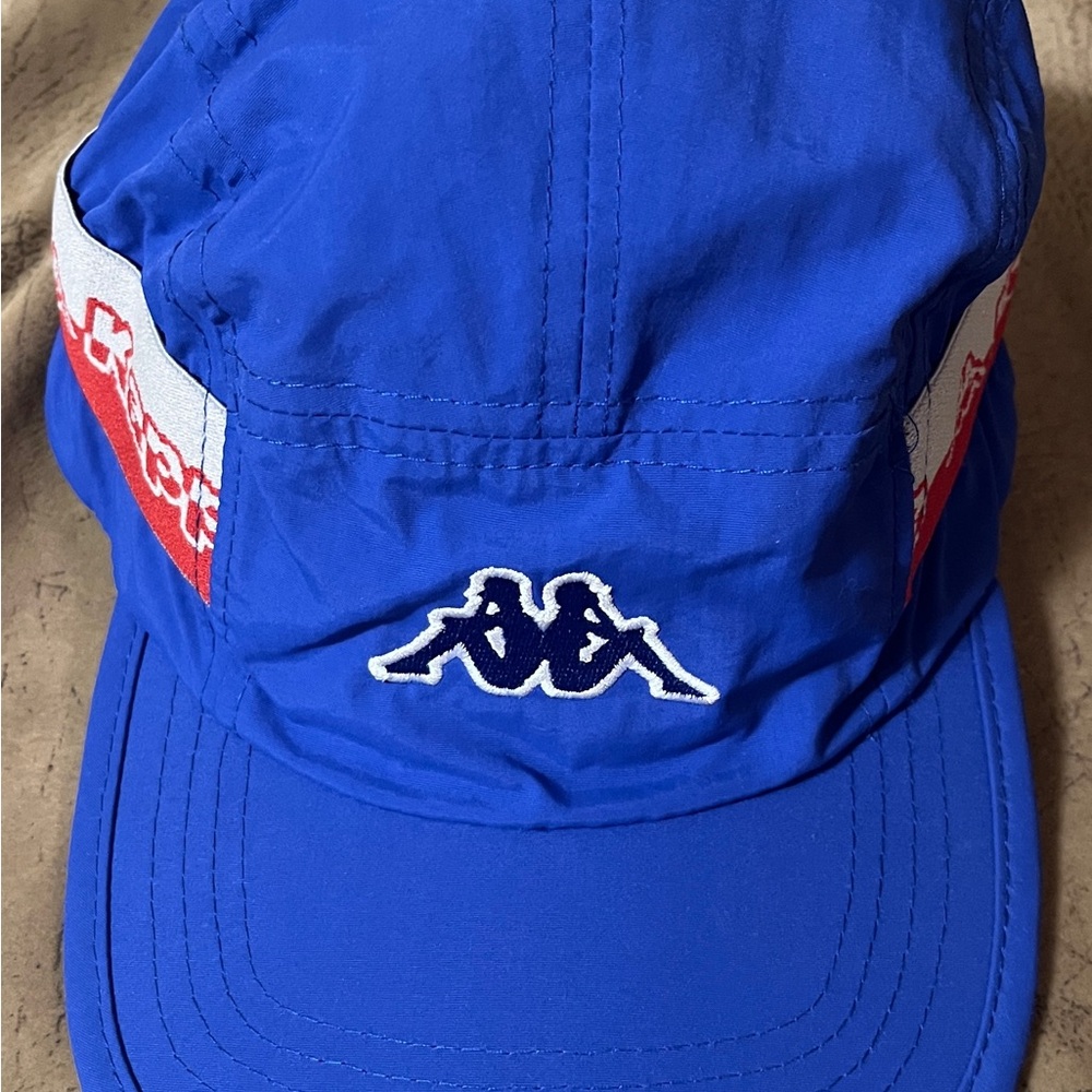 KAPPA LOGO TAPE DREMA CAP ( BLUE / WHITE / RED ) New with Tags, Size 52, Unisex